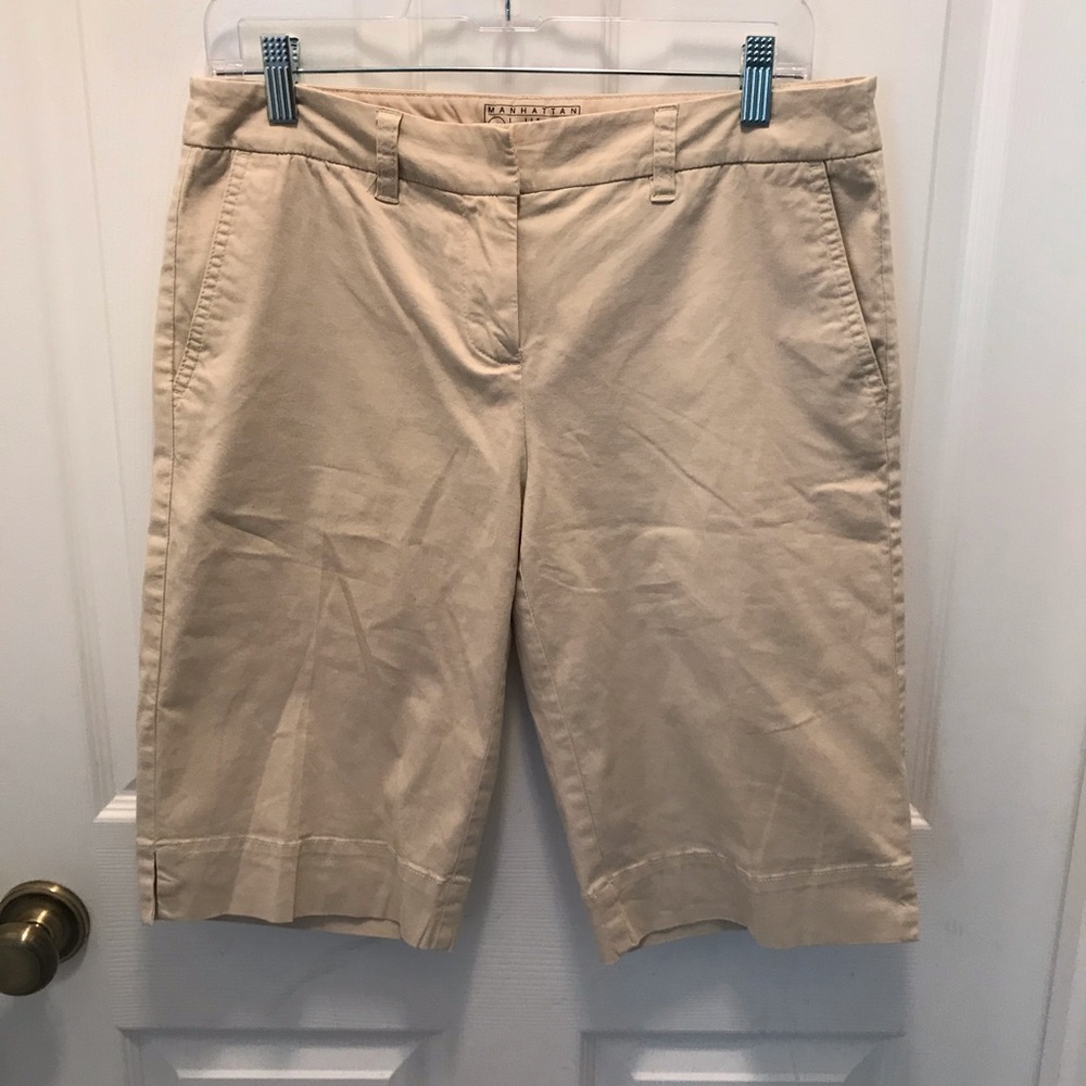 New York & Company Manhattan Chino Shorts 6